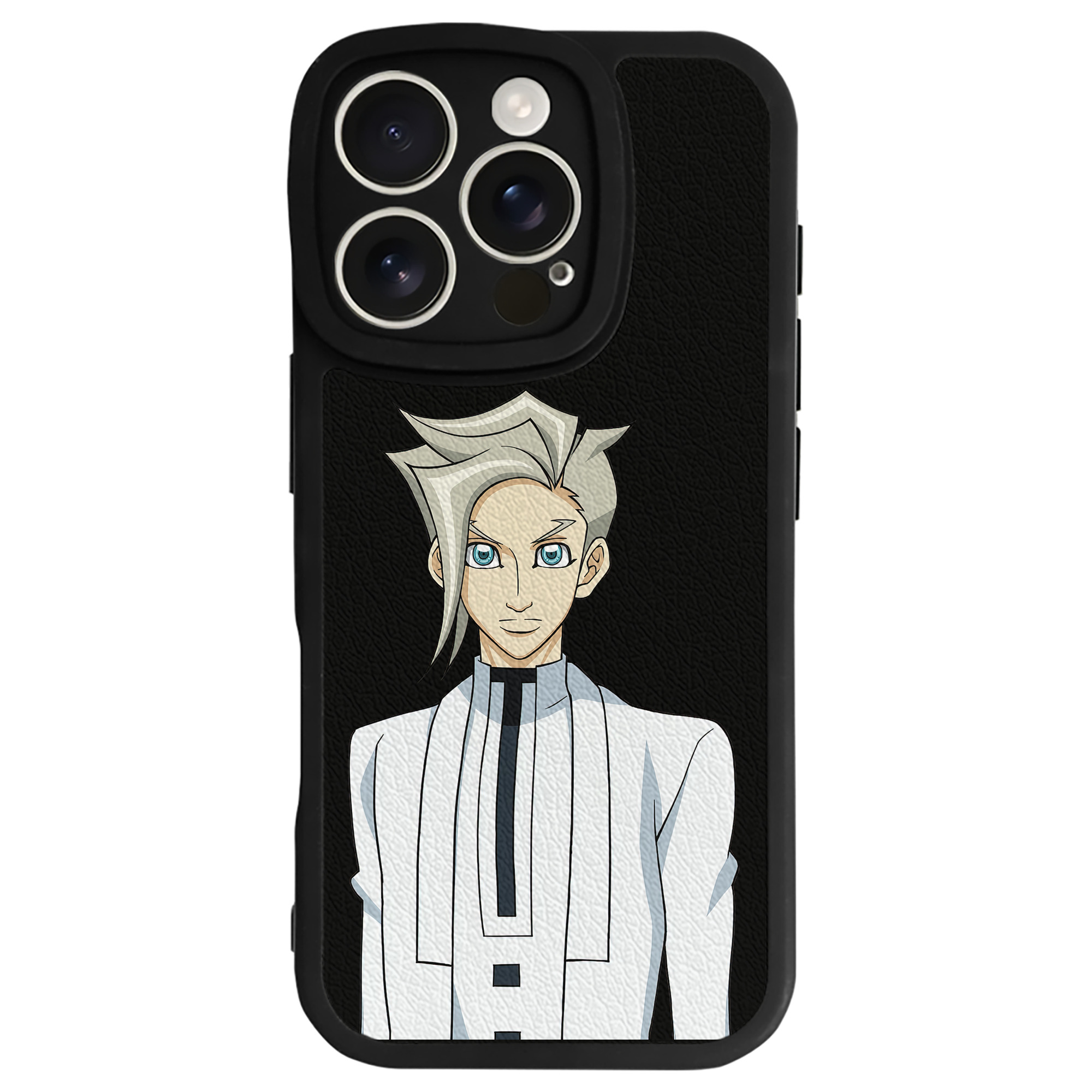 遊☆戯☆王 Yu-Gi-Oh! 【iPhone 16シリーズ対応】シリコンスマホケース（レザー調） 材質：シリコン